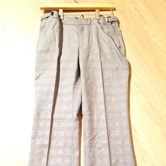 GAP Stretch Herringbone Black & White Pants Size 2, Rail Guide Adjustable… - Picture 2 of 7